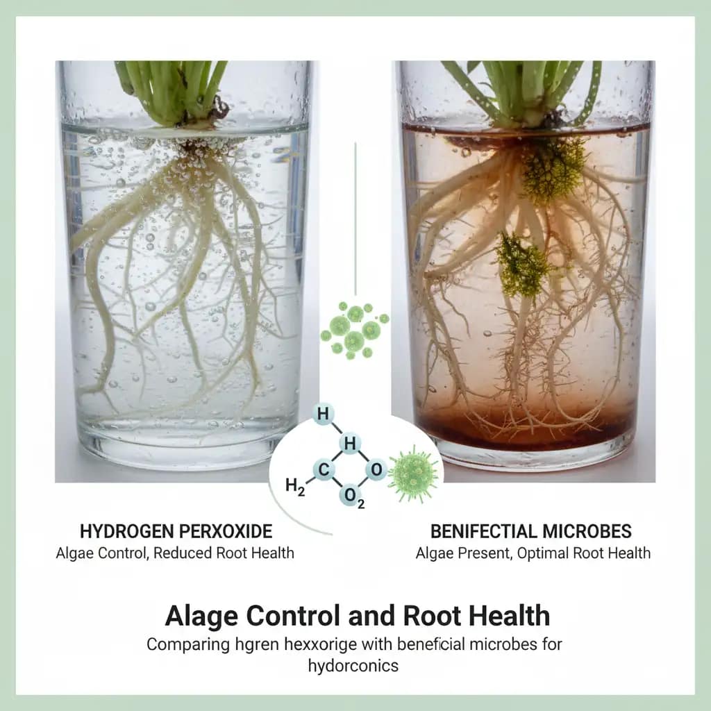 NFT Clog Prevention: 5 Brutal Steps to End Root Mats, Algae, & Pump Death in 2024 6 Comparing hydrogen peroxide with beneficial microbes for hydroponics
