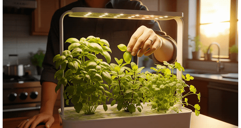 A chef's guide to the best hydroponic herb garden kits for indoor use.