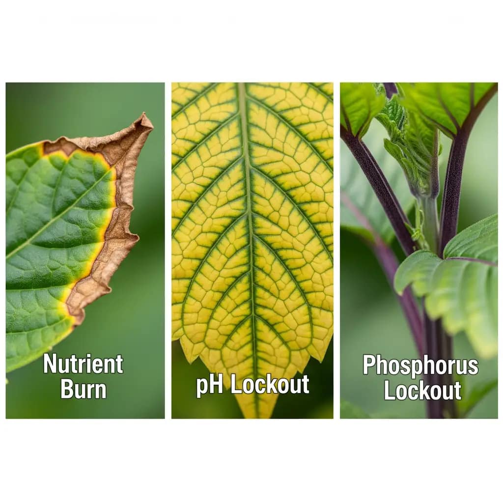  A hydroponic plant showing signs of nutrient lockout | Reading plant SOS signals.