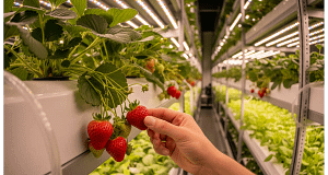 A comprehensive guide to growing hydroponic fruit like strawberries and tomatoes for superior flavor.