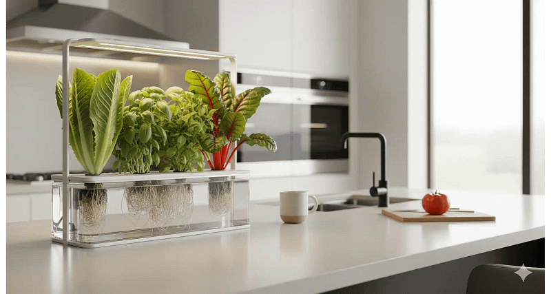 A review of the top hydroponic systems for growing leafy greens at home.